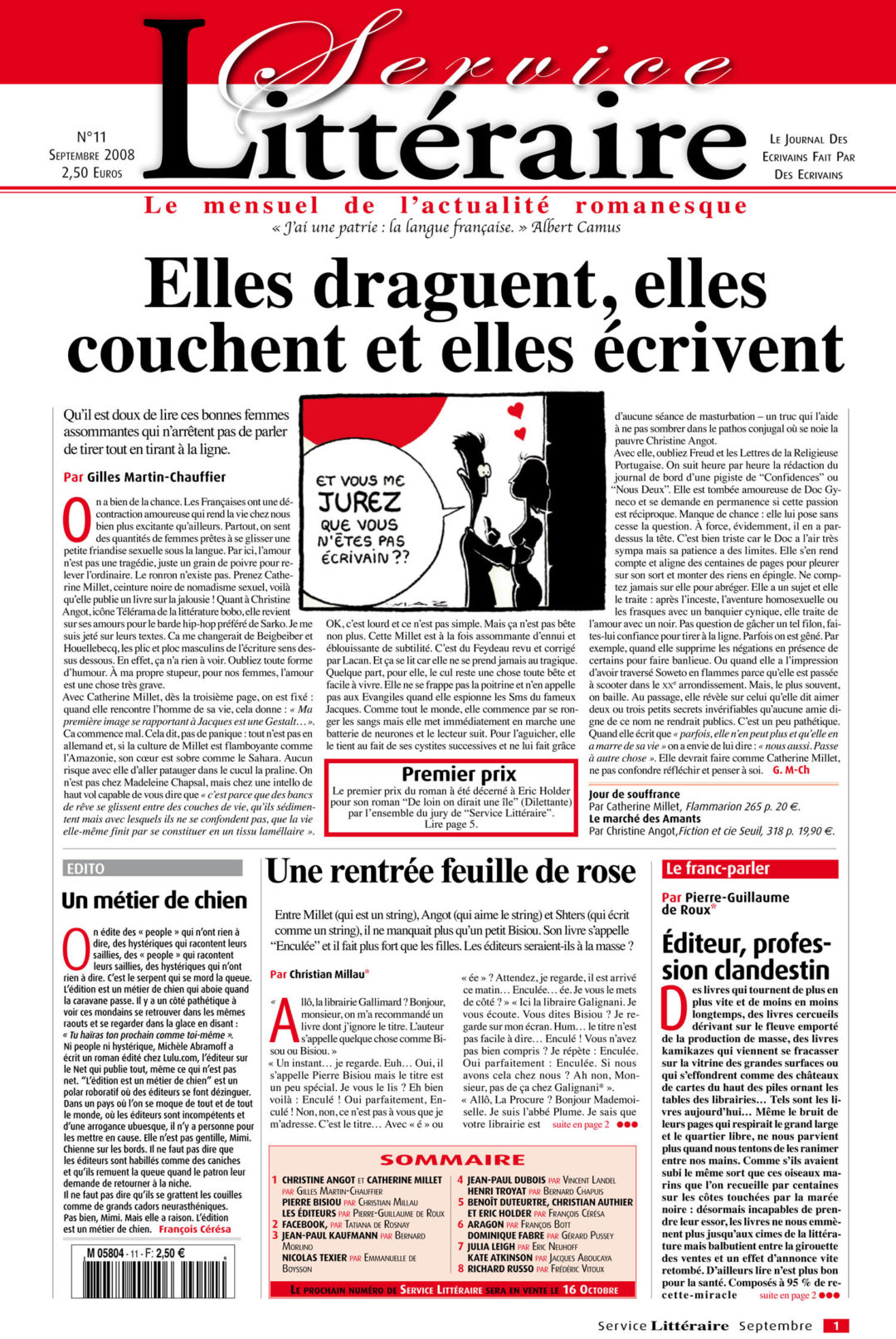Elles draguent, elles couchent et elles écrivent