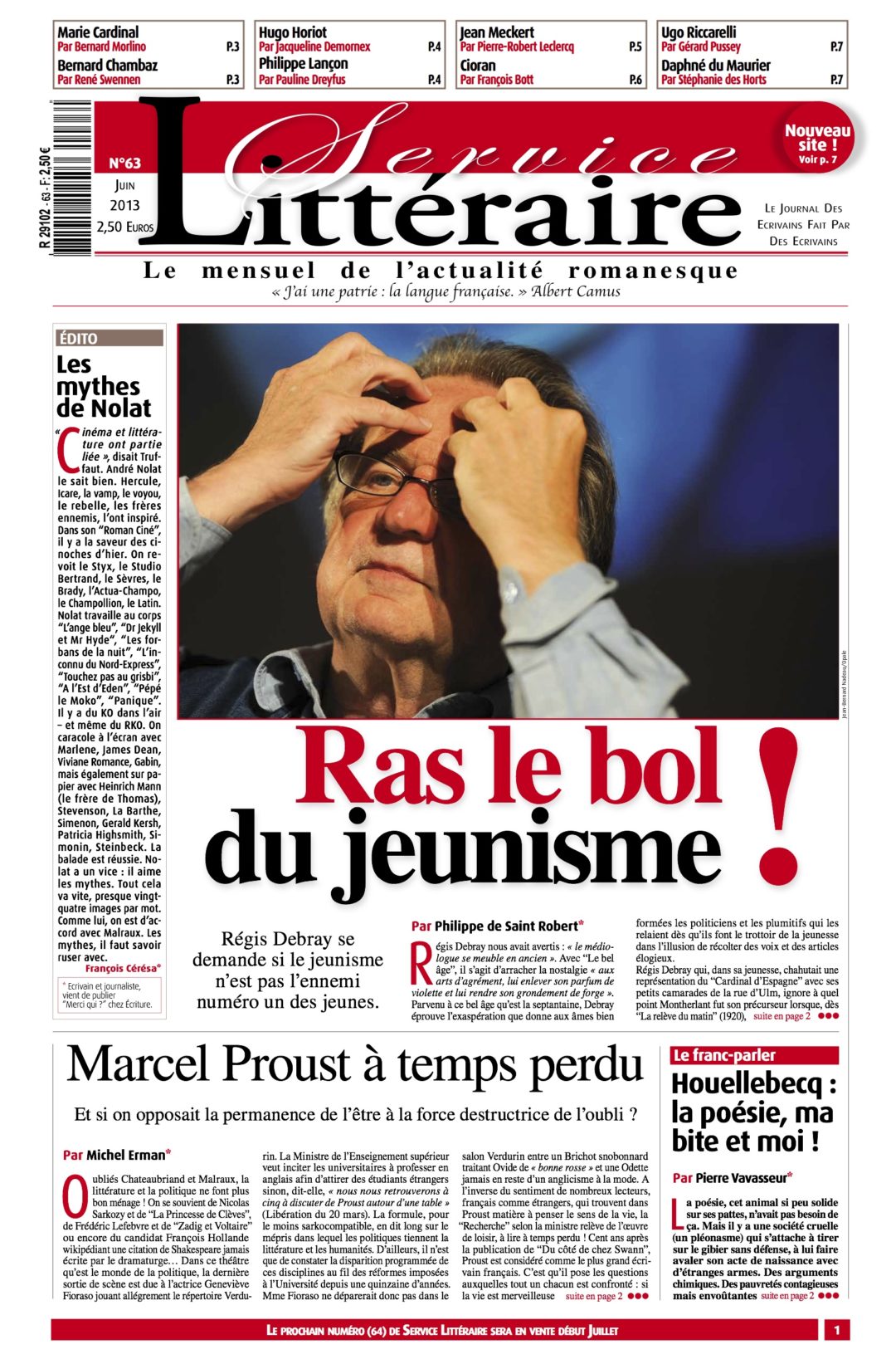 Numéro 63 - juin 2013 - Papier