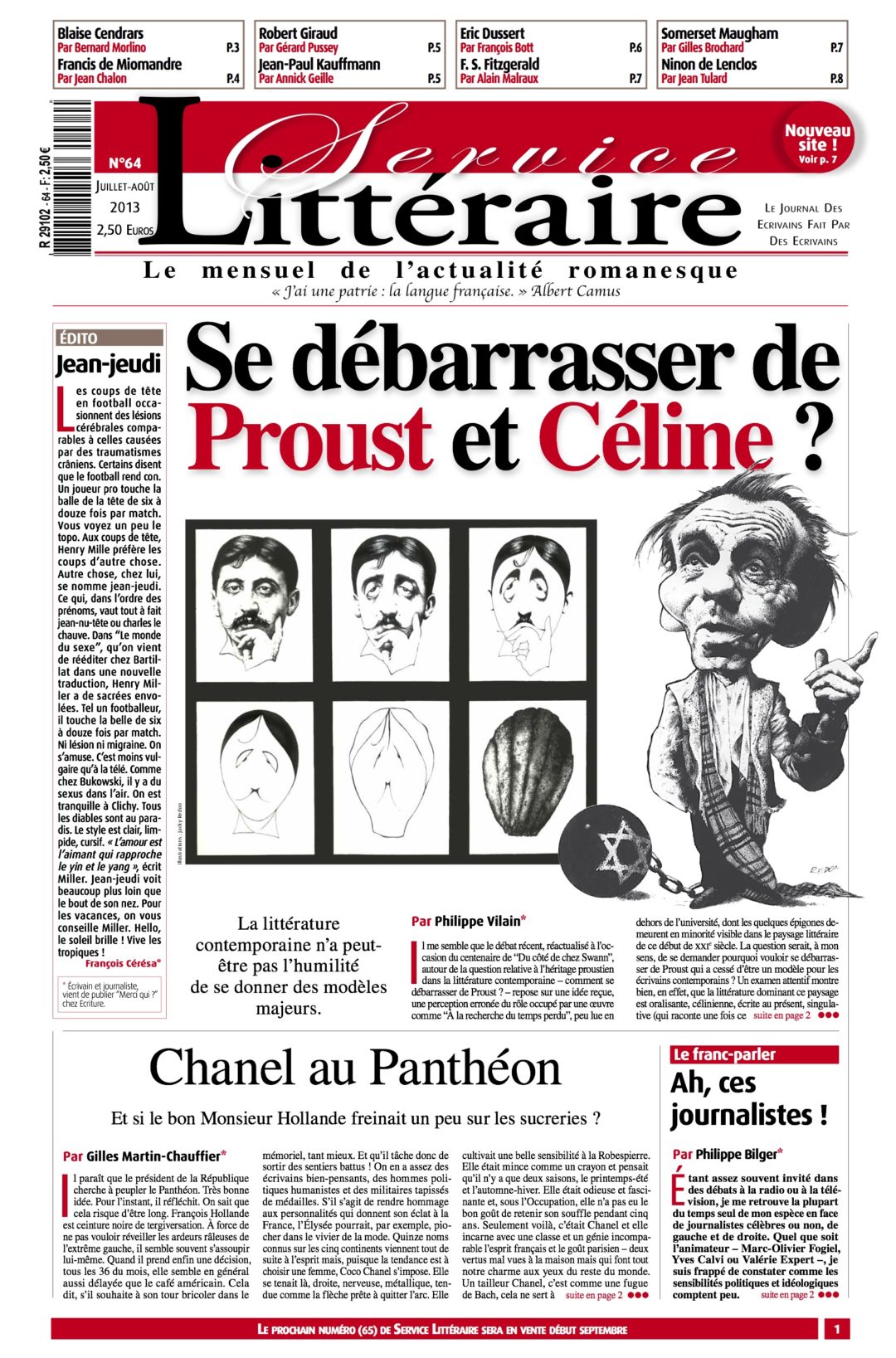 Numéro 64 - juillet 2013 - Papier