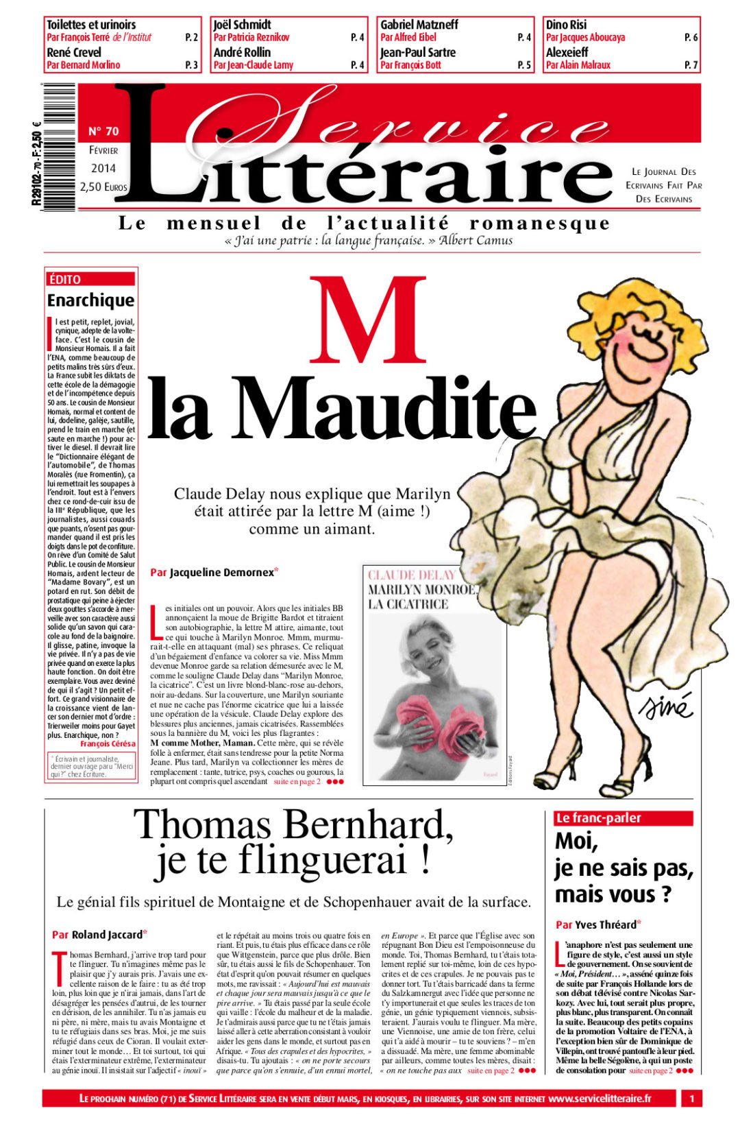 Numéro 70 - Février 2014 - Papier