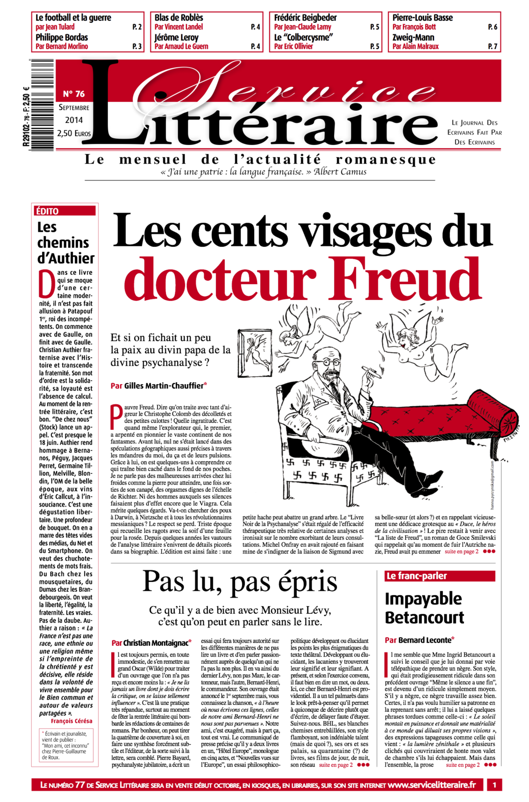 Numéro 76 - Septembre 2014 - Papier