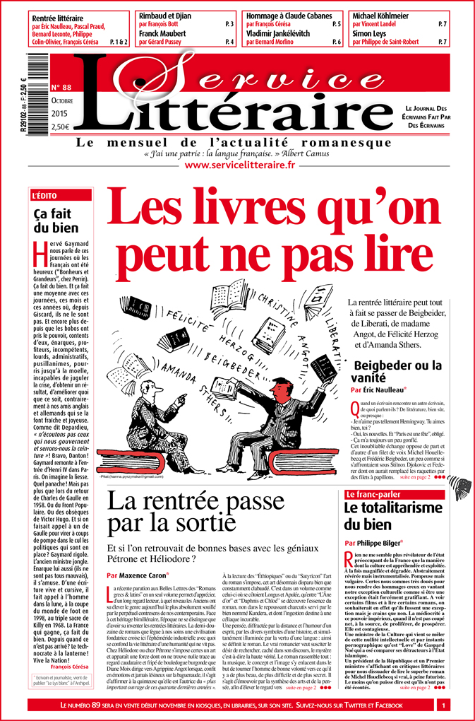 Numéro 88 - Octobre 2015 - Papier