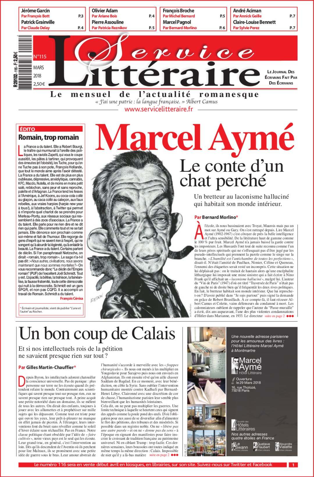 Numéro 115 - Mars 2018 - Papier