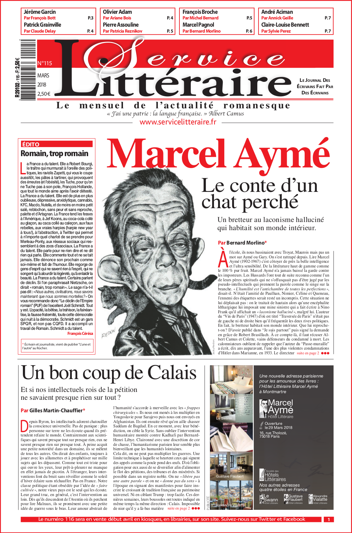 Numéro 115 - Mars 2018 - Papier