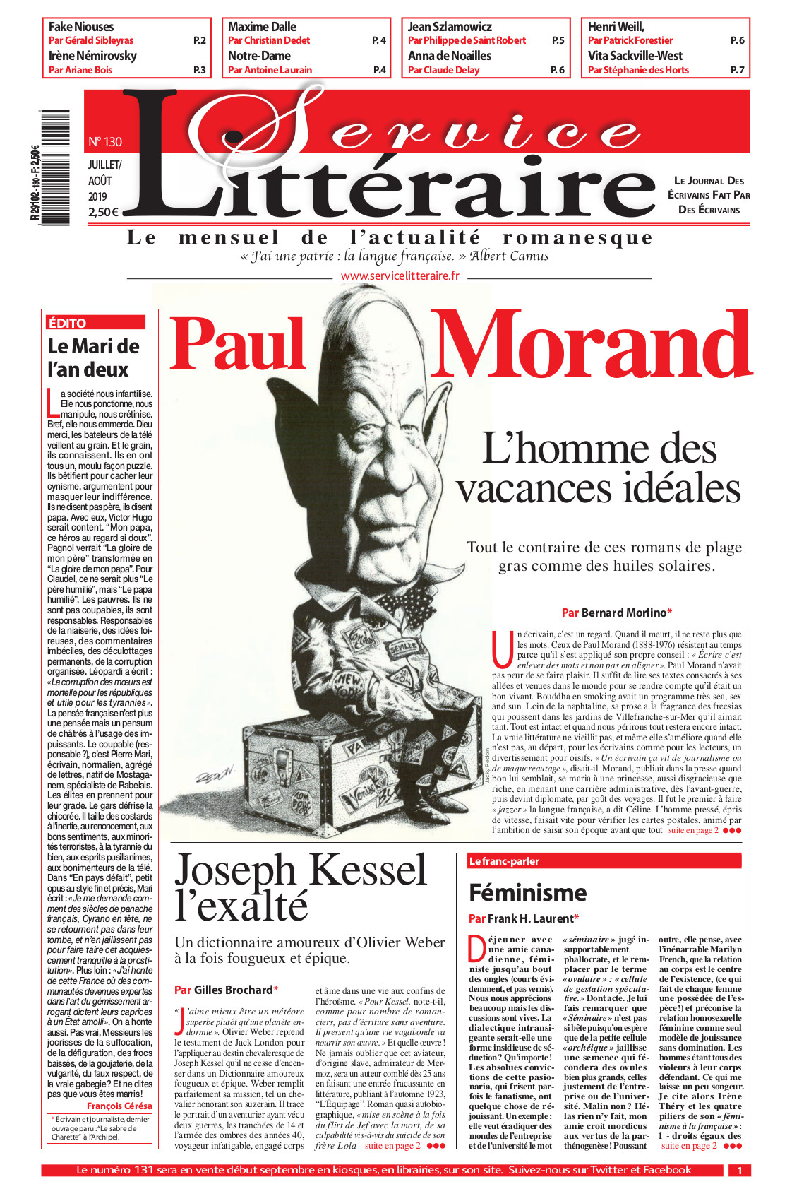 Numéro 130 - Juillet/Août - Papier