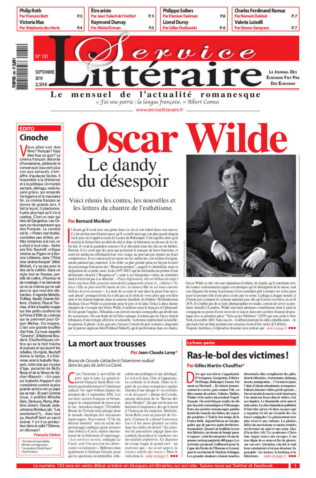 Numéro 131 - Septembre 2019 - Papier