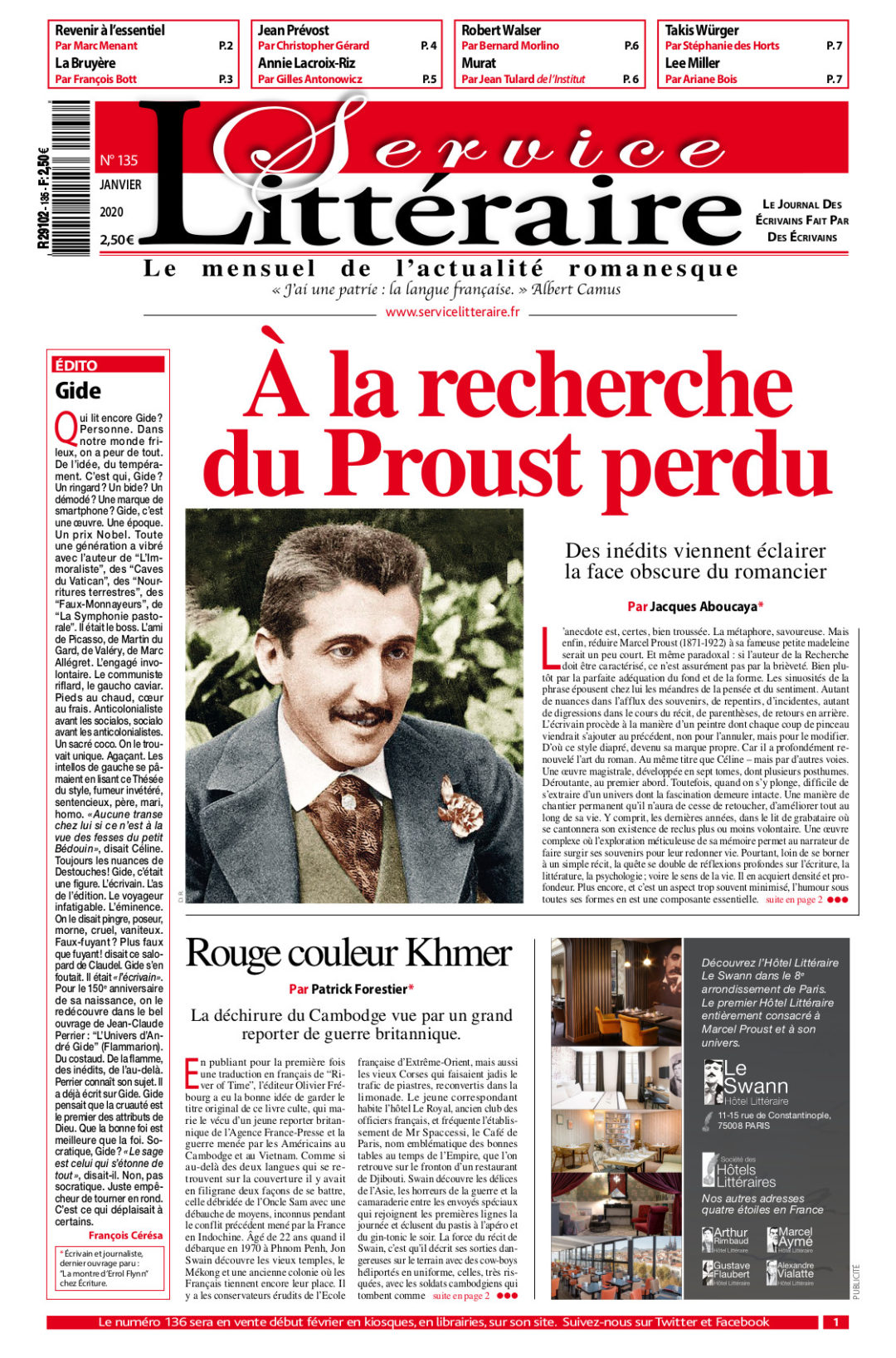 Numéro 135 - Janvier 2020 - Papier