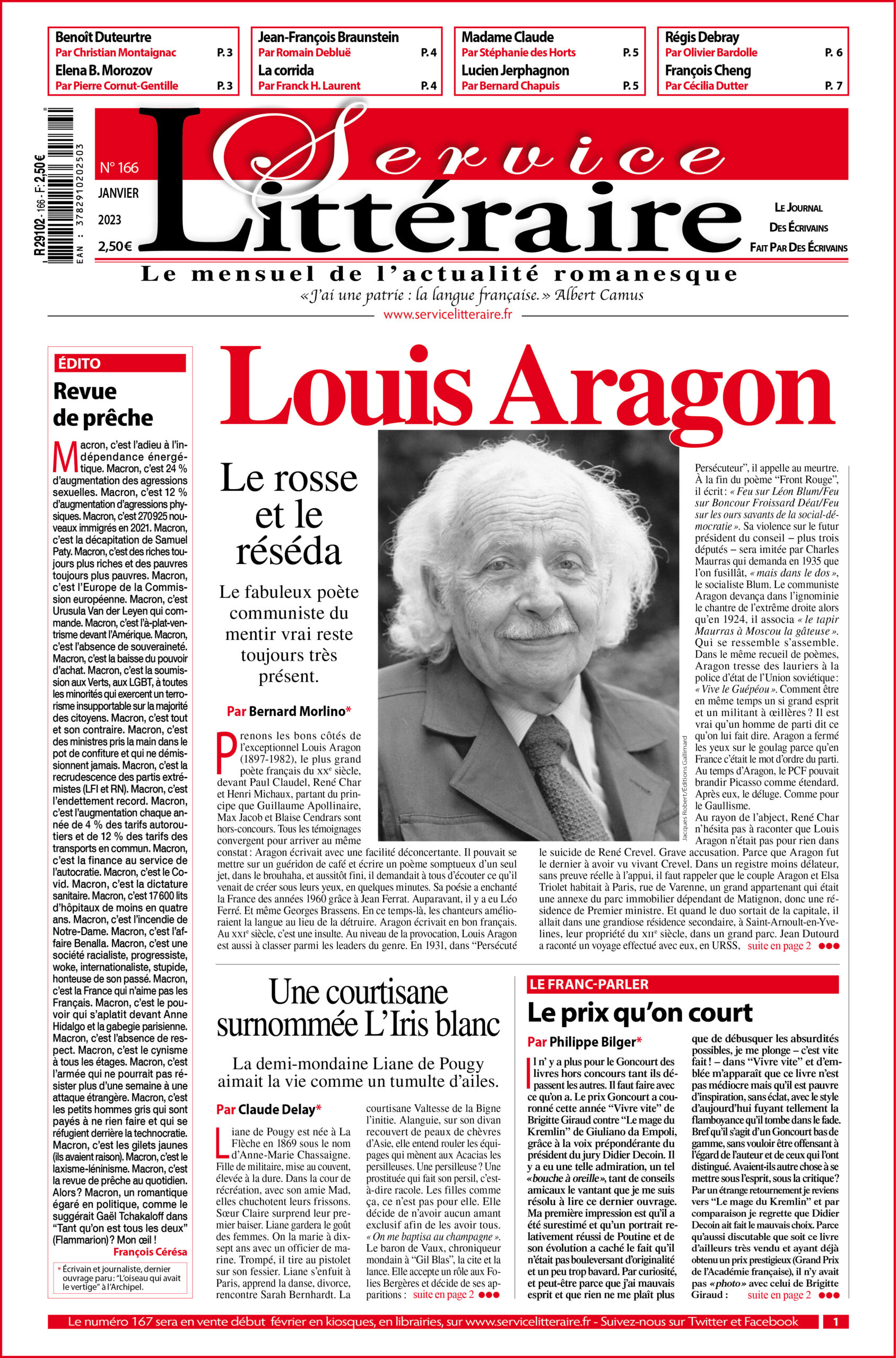 Une 166 Aragon Janvier 2023